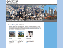 Tablet Screenshot of oxfordrealtyservices.com